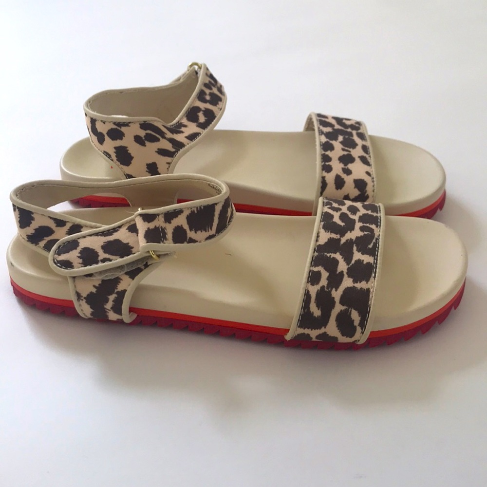 Crewcuts, J.Crew Leopard Print Sandals